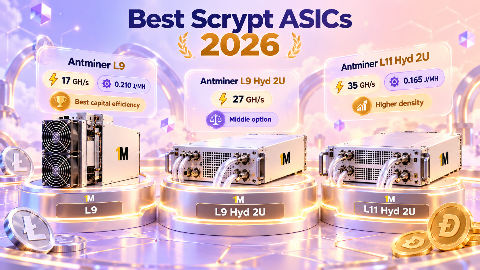 Best Scrypt ASICs 2026